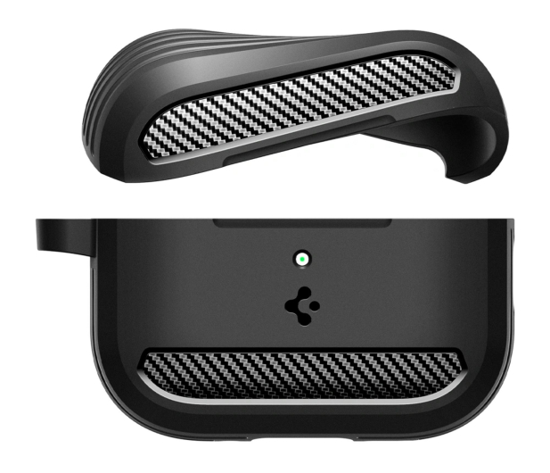 Spigen Rugged Armor Do Apple Airpods Pro 3 Matte Black - 1367313 - zdjęcie 3